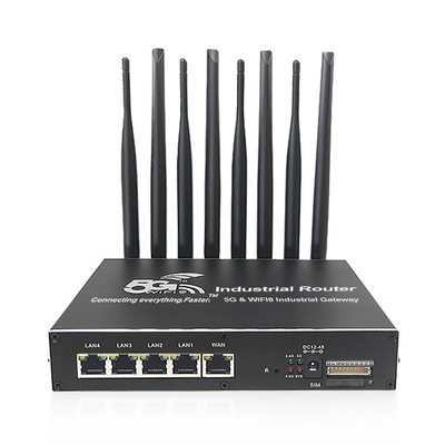 Duurzame Q60 5G industriële router WiFi 6 VPN Praktisch stabiel