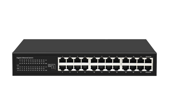 48Gbps intelligente industriële Ethernet-switch Praktische RTL8382L 24-poort