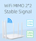2,4 GHz 5,8 GHz dual-band draadloze router voor binnen met hoge snelheid 1200 Mbps