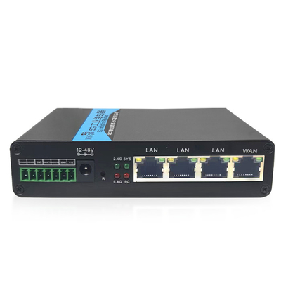 8x externe antennes 5G industriële routers DC 12V/2A WPA2 WEP WPA