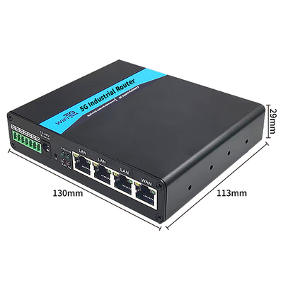 1000 Mbps 5G Industrial Router 0,58 kg Draadloze beveiliging WPA2/WPA3